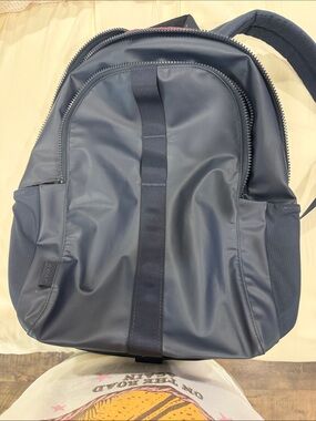 AWAY Navy Blue Minimalist Backpack